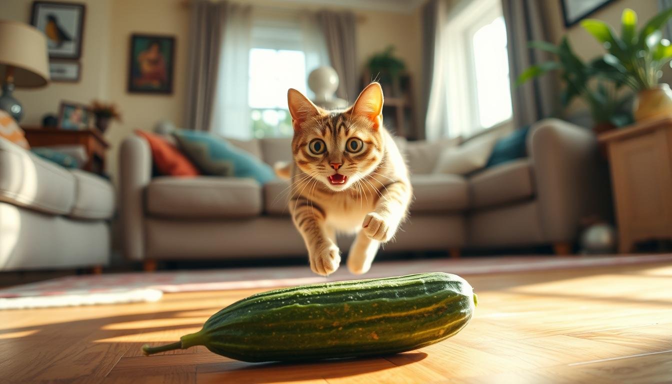 cats vs cucumbers