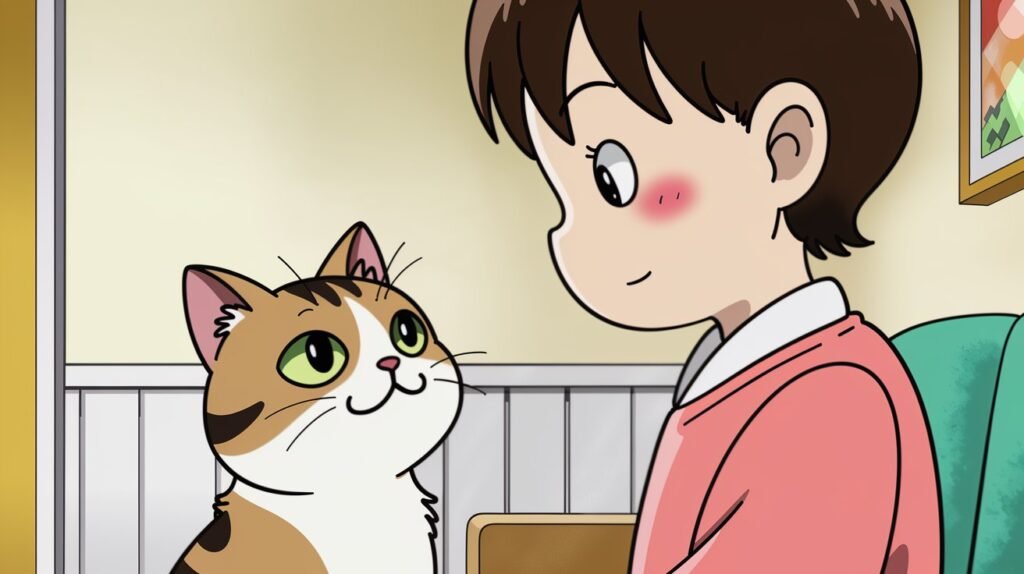 How do cats see hoomans