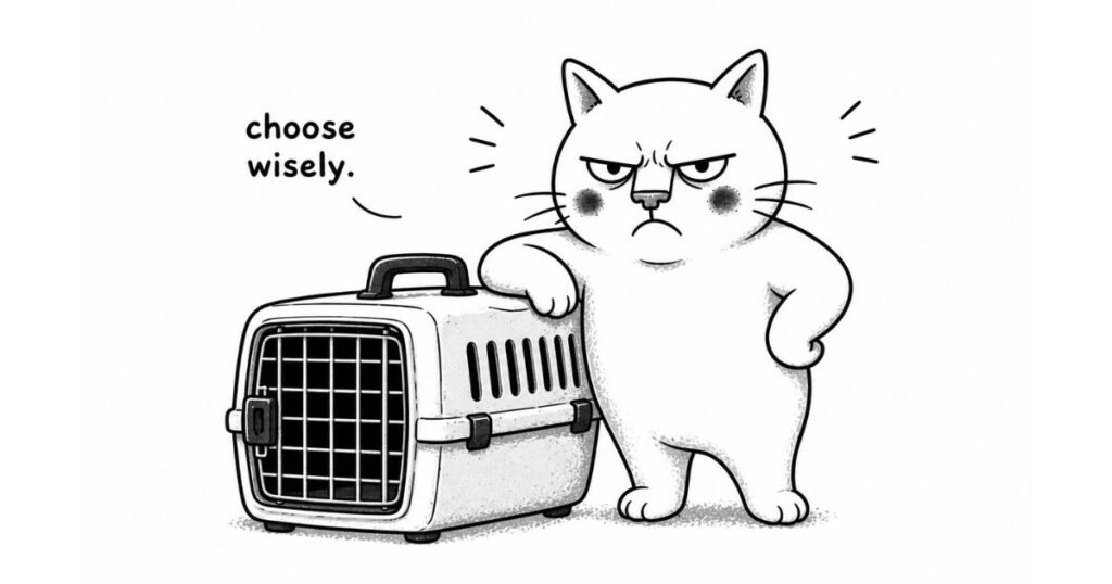 cat carriers choose wisely