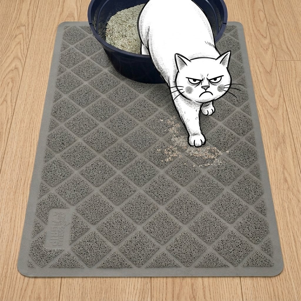 GORILLA GRIP Cat Litter Box Mat