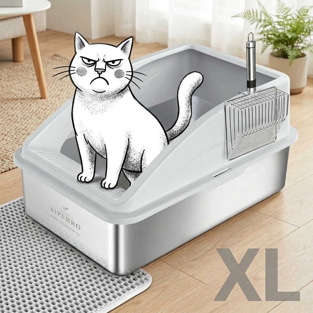 Stainless Steel Litter Box