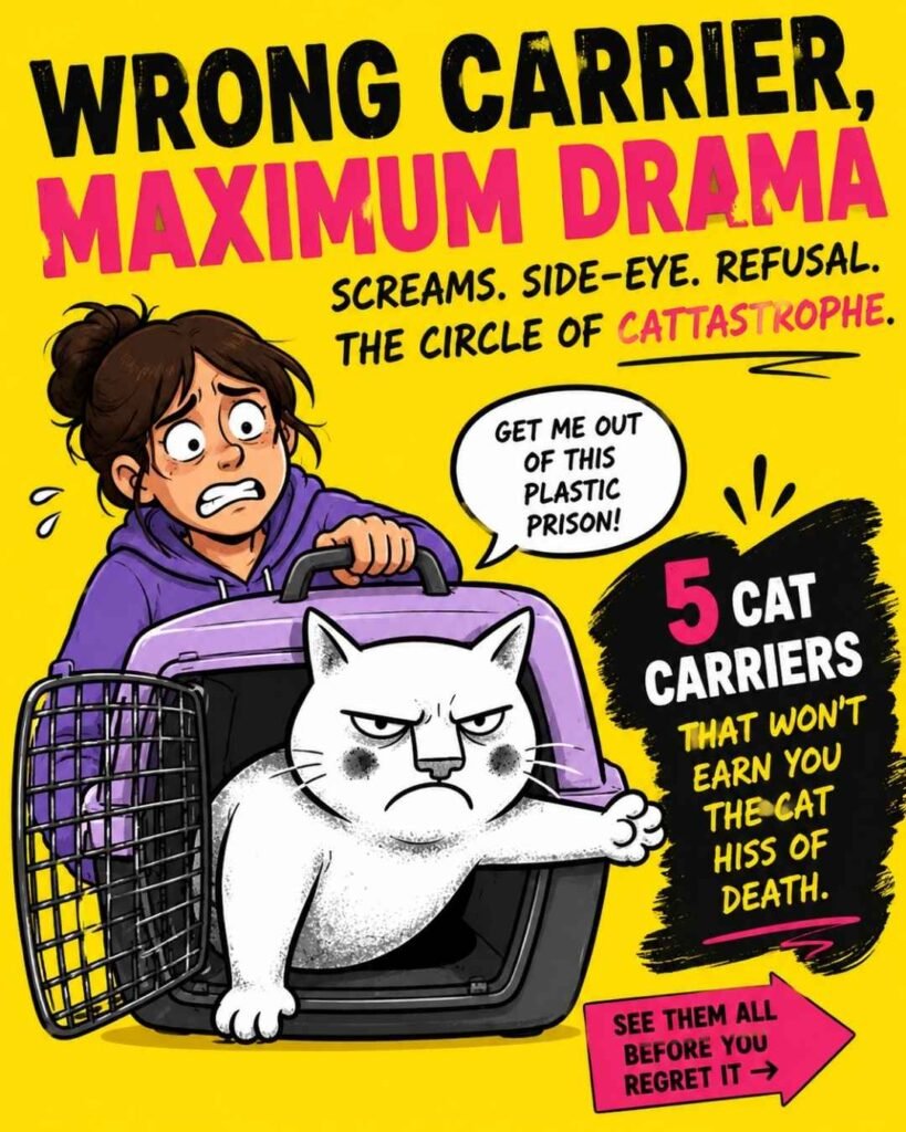 five types of cat carrier