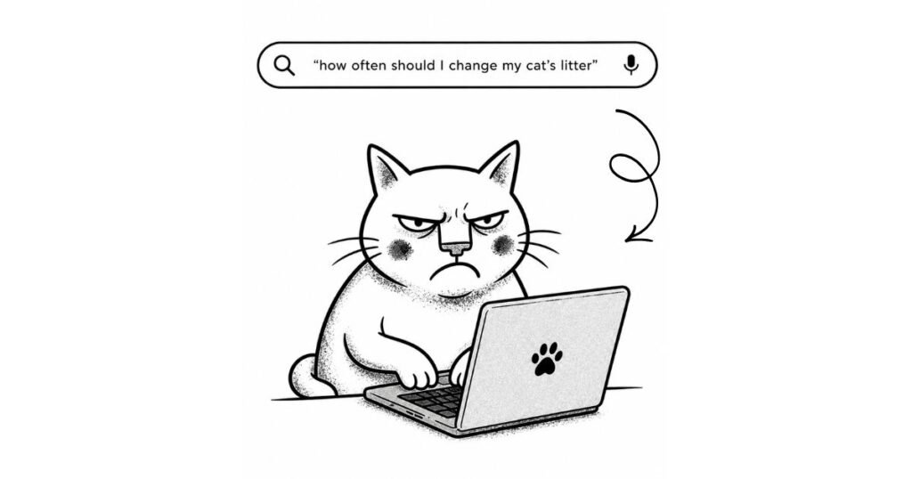 purrnando cat with laptop