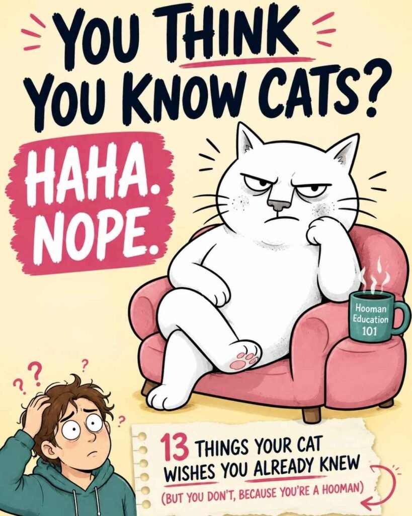 13 things your cats wish you already knew