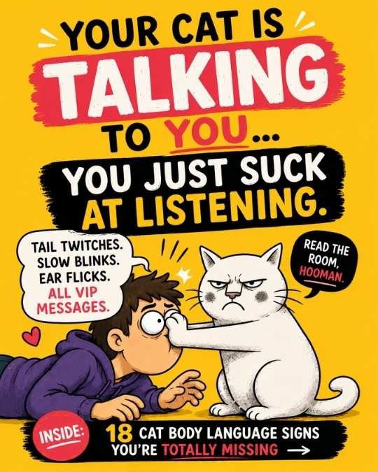 18 Things Your Cat Does and What They Actually Mean