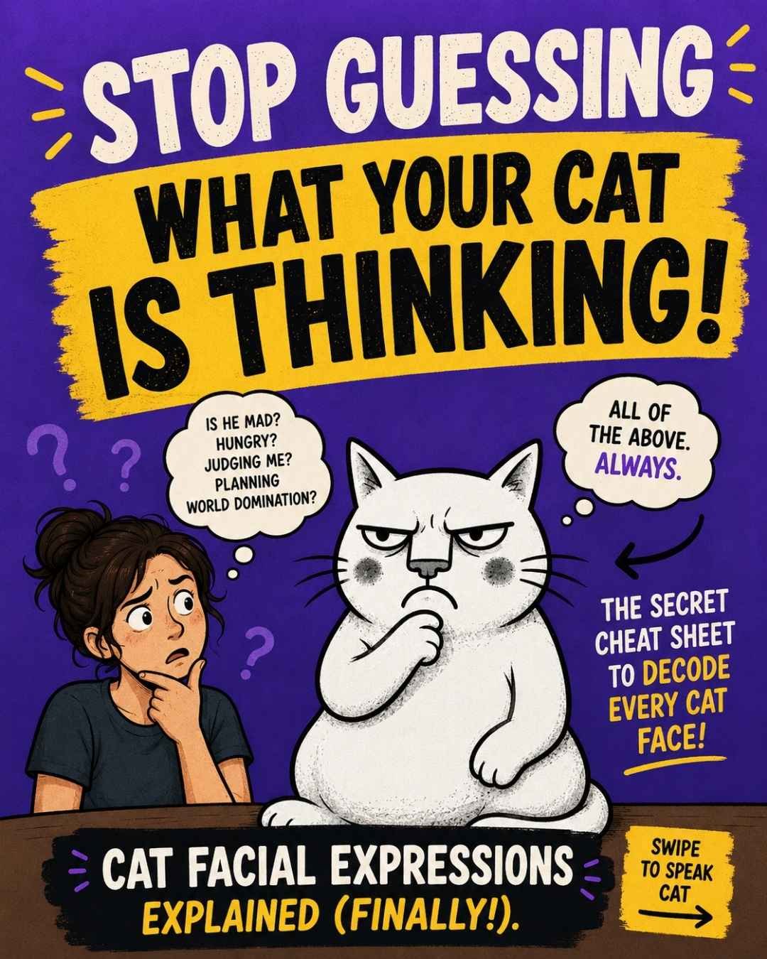 What cat expressions mean