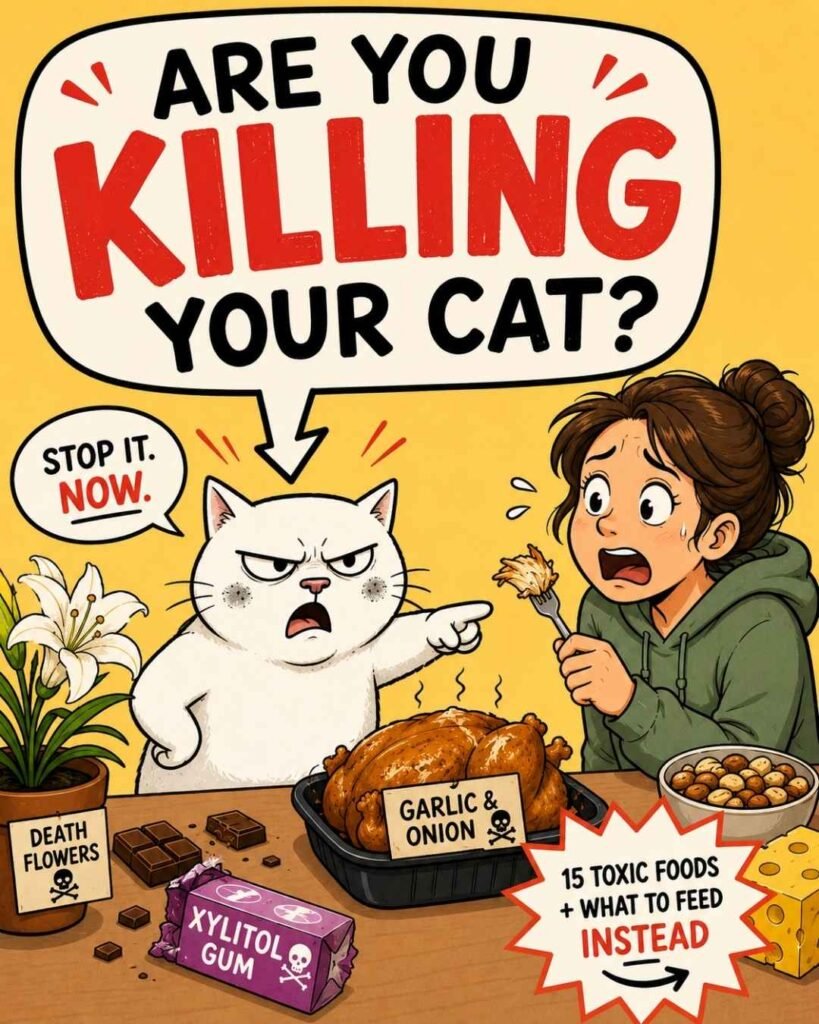 Foods That Are Slowly Killing Your Cat