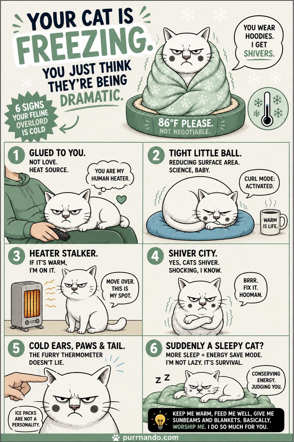 Is your cat cold 