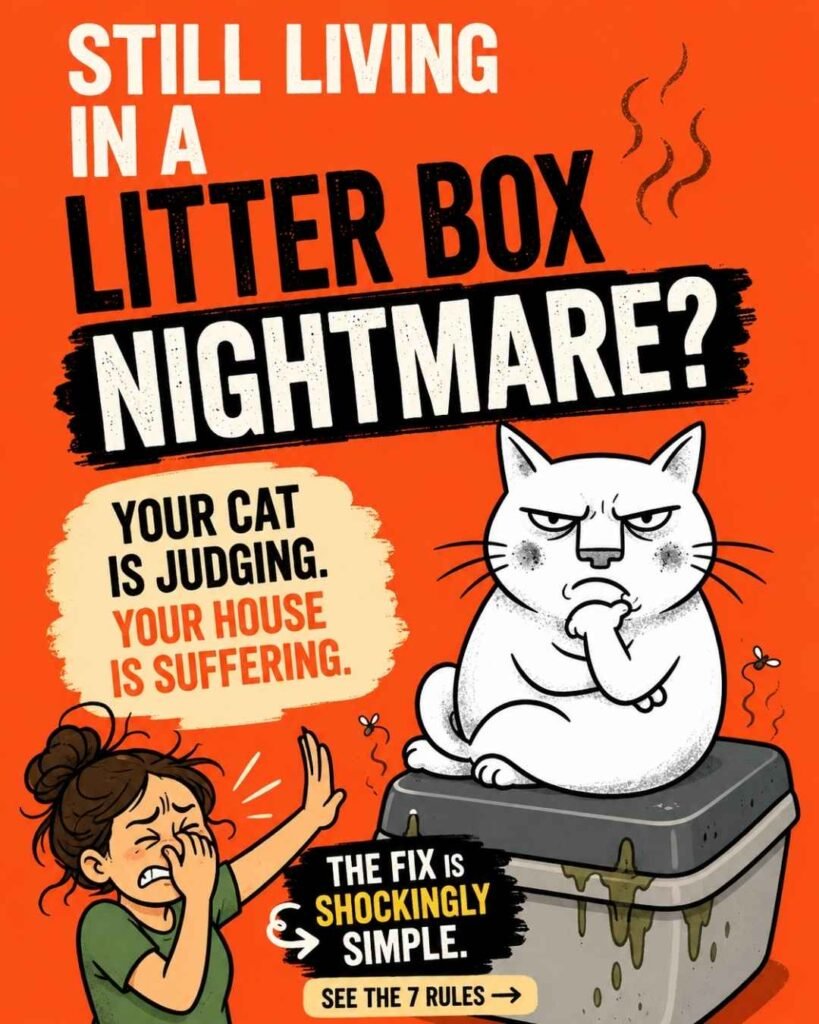 Litter box etiquette