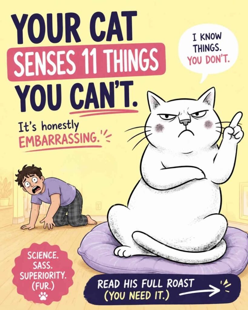 Things Your Cat Can Sense