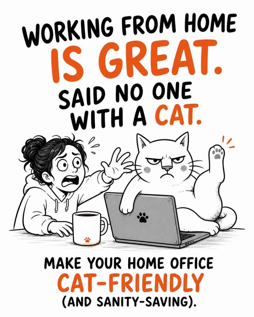 Work-From-Home-WITH-a-Cat