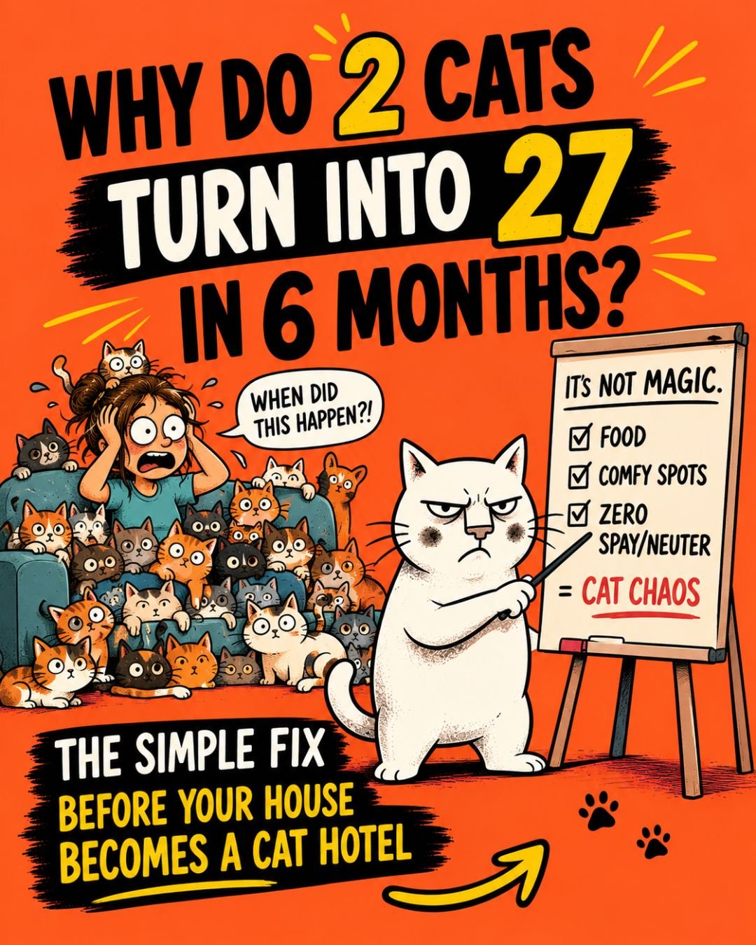 cat population explosion