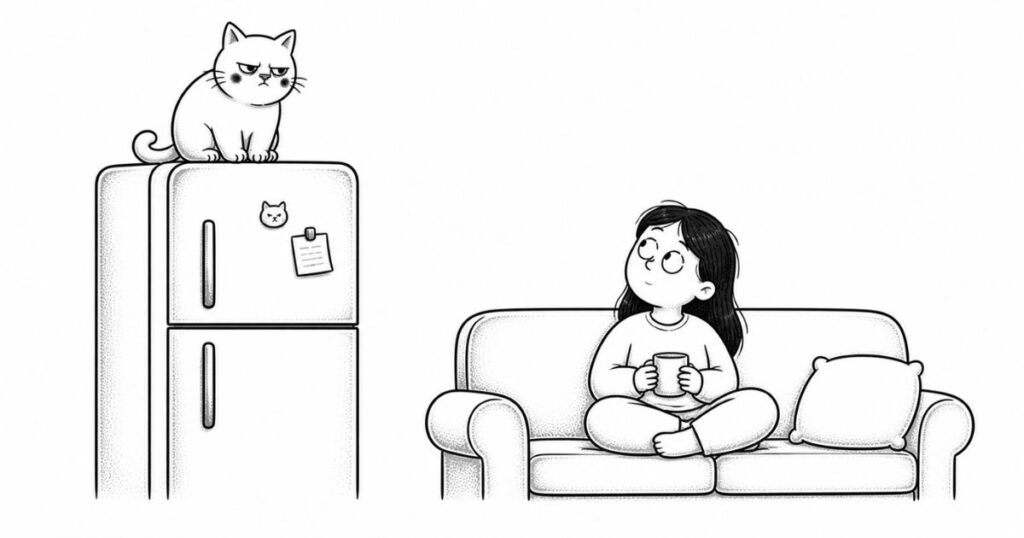 crazy cat person