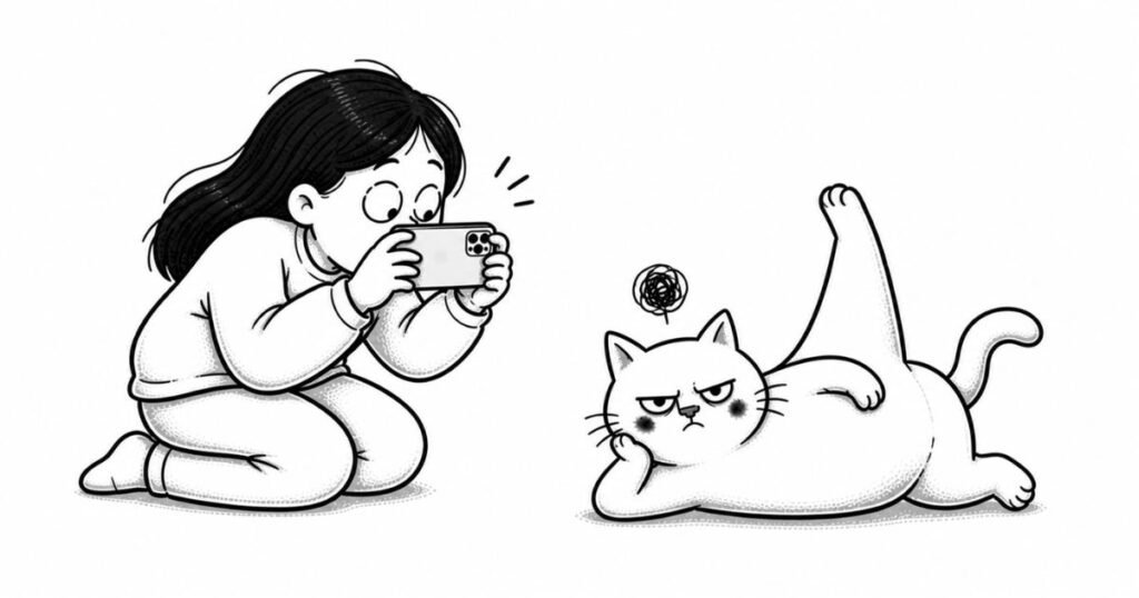 crazy cat person
