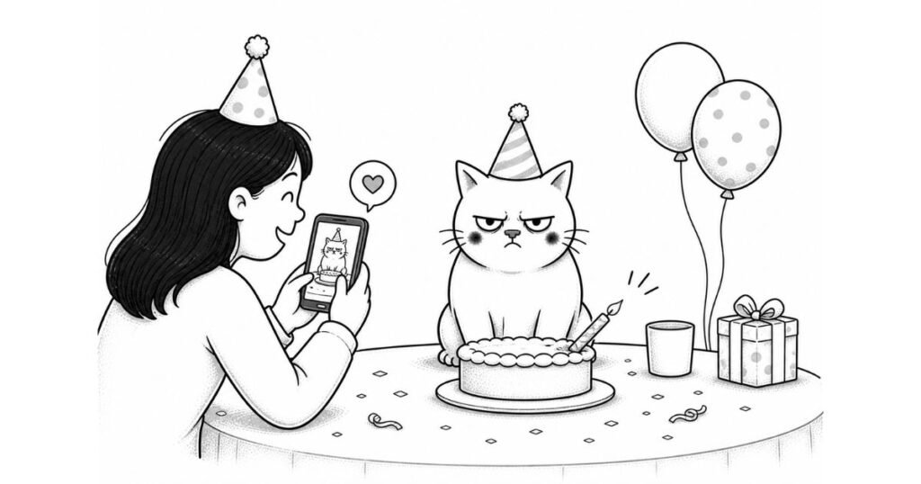 crazy cat person