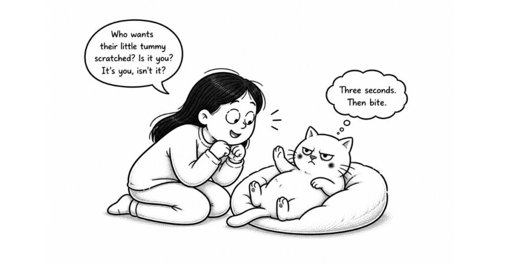 crazy cat person
