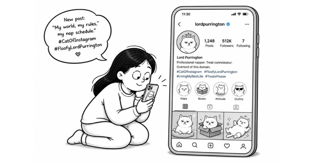 crazy cat person