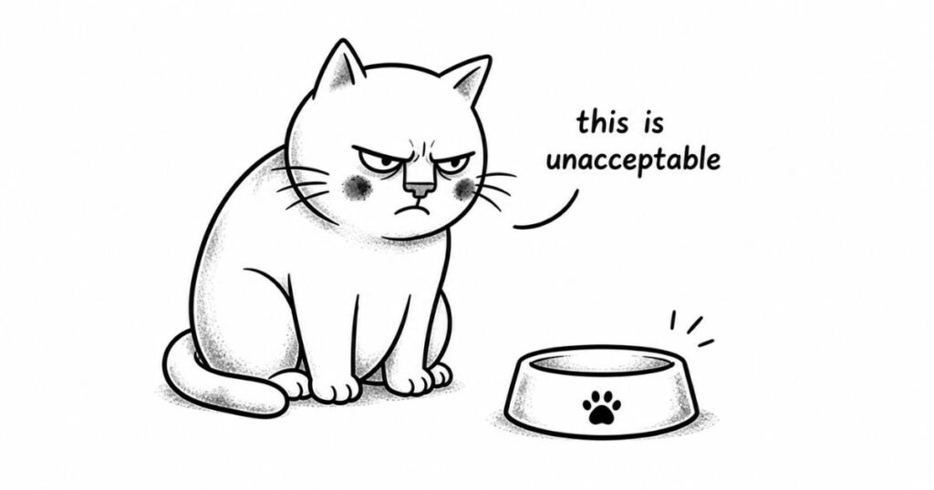 empty food bowl