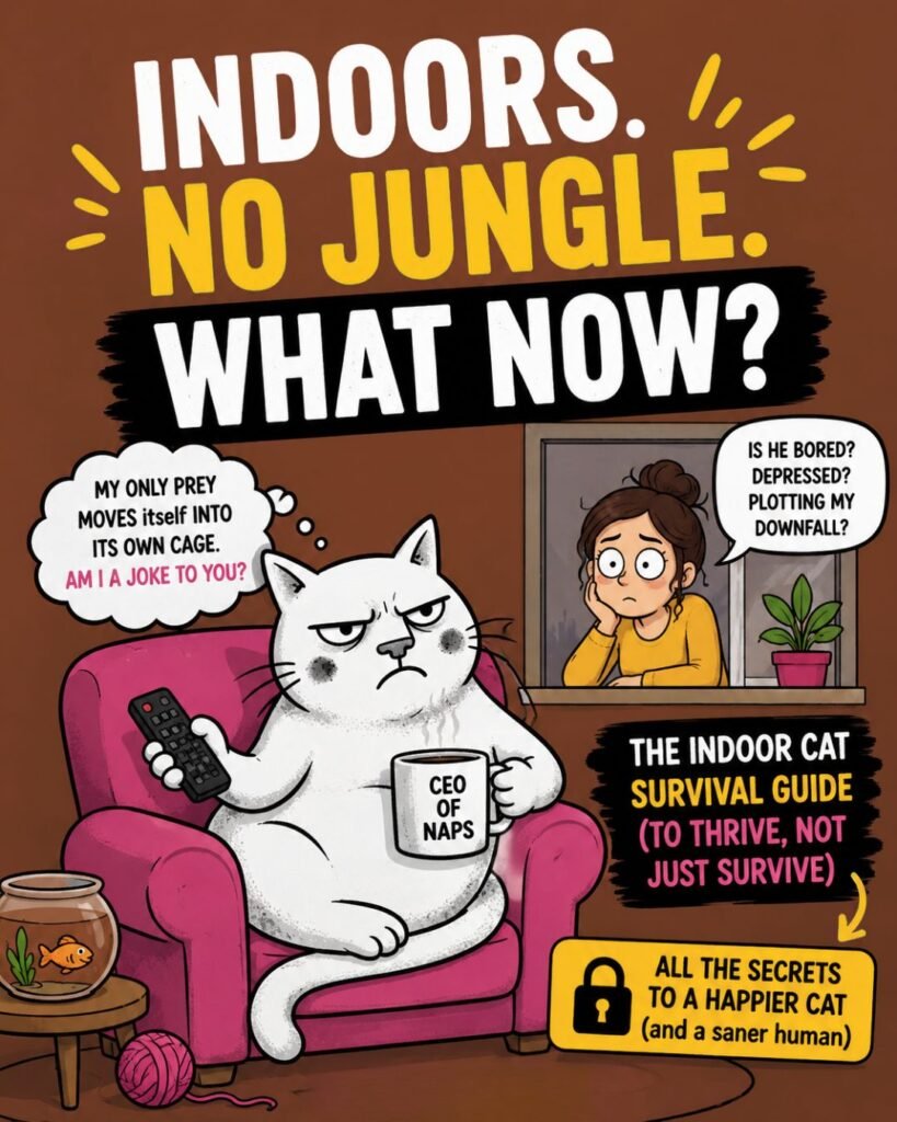 indoor cat survival guide