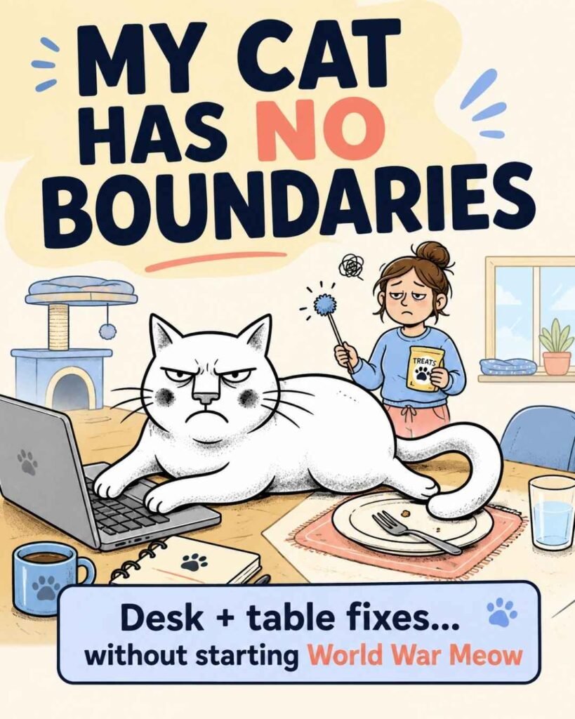 How to Keep Your Cat Off the Desk