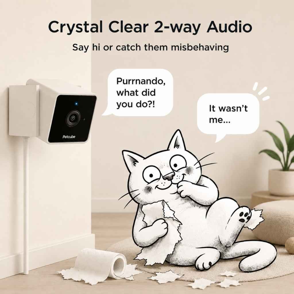 Petcube Cam Indoor Wi-Fi Pet and Security Camera