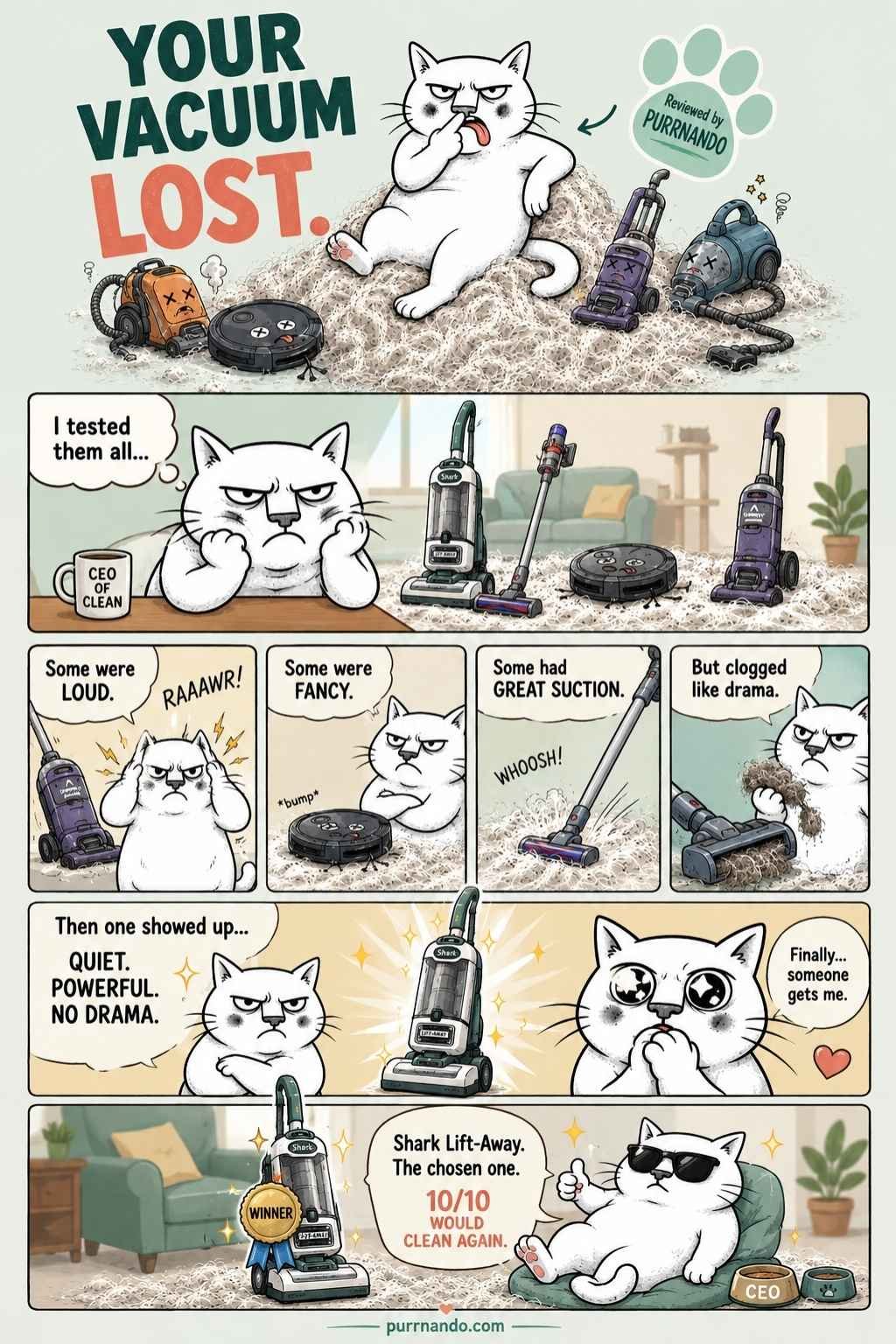 The Best Vacuums for Cat Hair CS